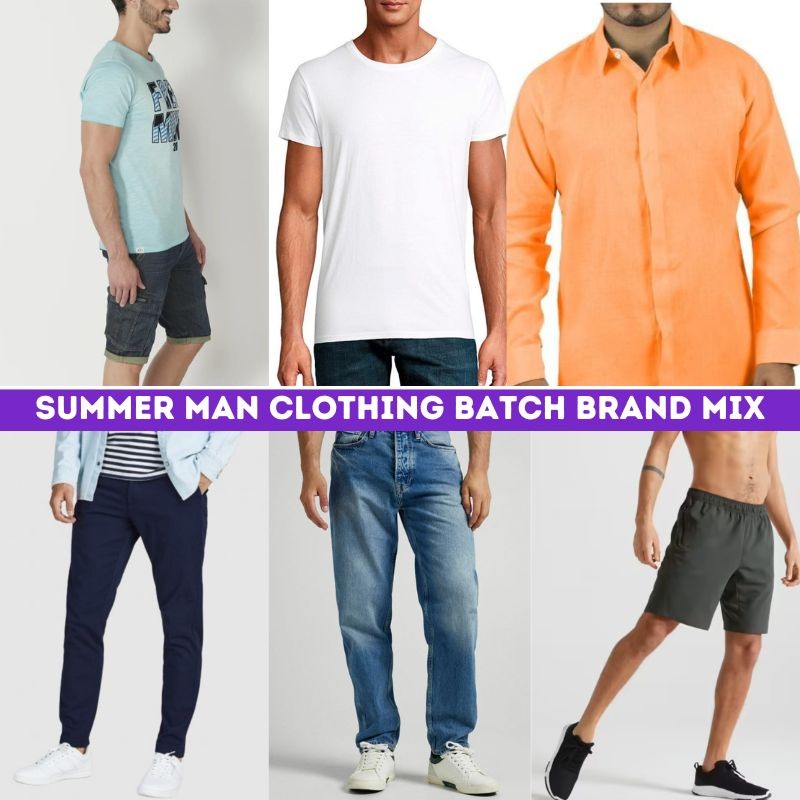 Men’s Summer Clothing - Mixed Brands | Wholesale Stock