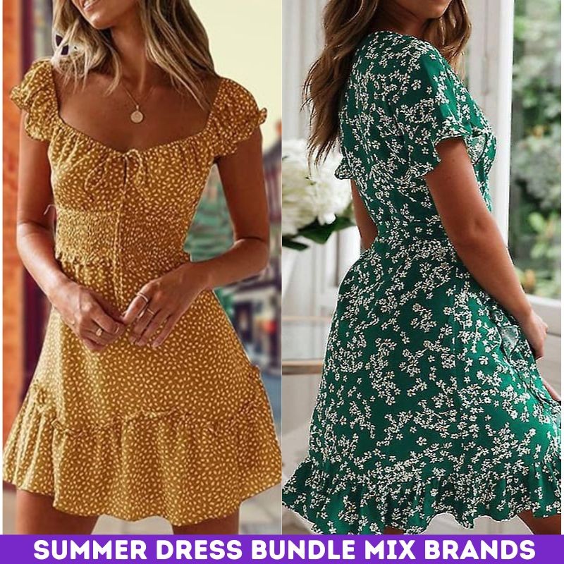 Woman Summer Dress Bundle Brand Mix