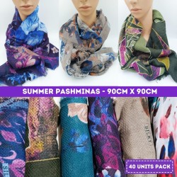 Summer Printed Pashminas Lot