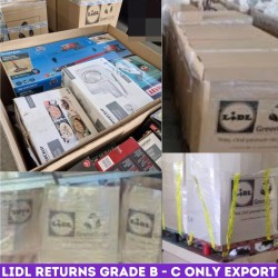 Lidl Bazaar Grade B C Export ´20Container