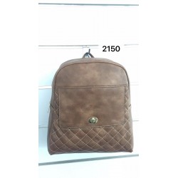 Brown Grid backpack