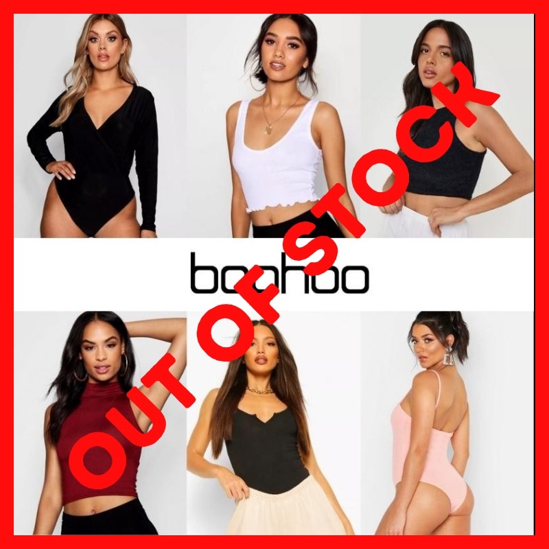 Top e Body del marchio Boohoo - Lotto