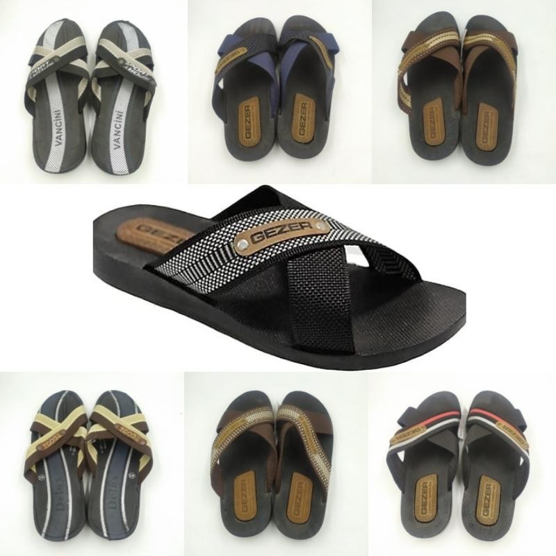 Wholesale Lot of Gezer Men's Flip-Flops