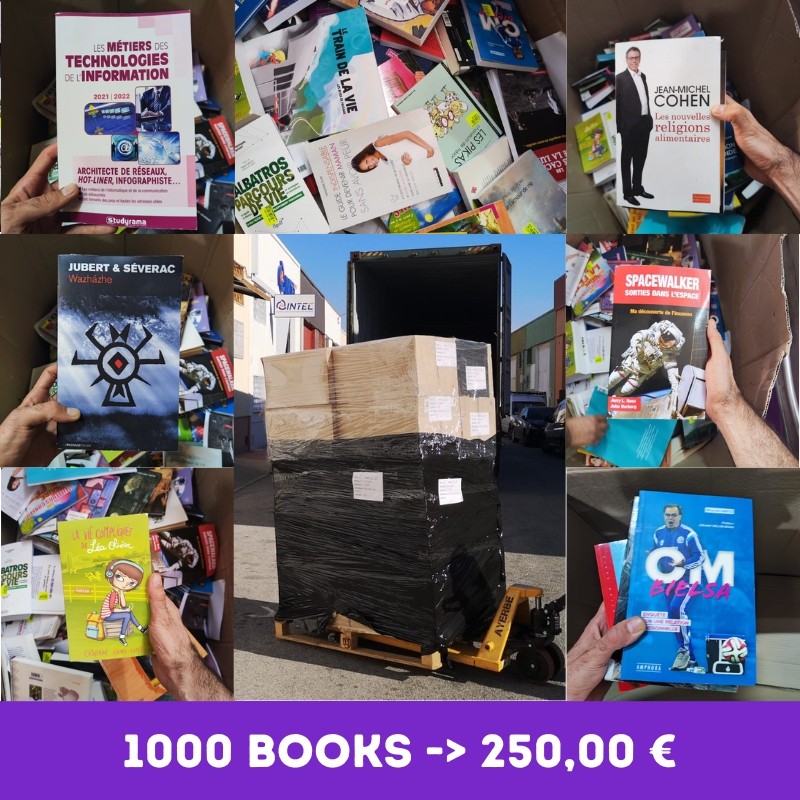 French Books Wholesale - Books Pallet