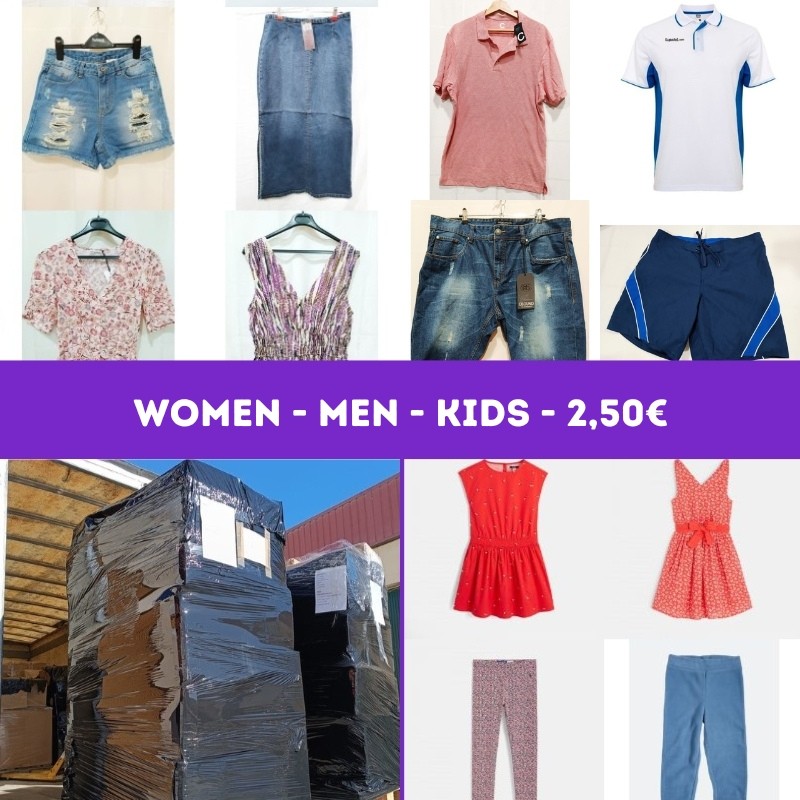 Wholesale Branded Clothing Lots – Mixed Stock