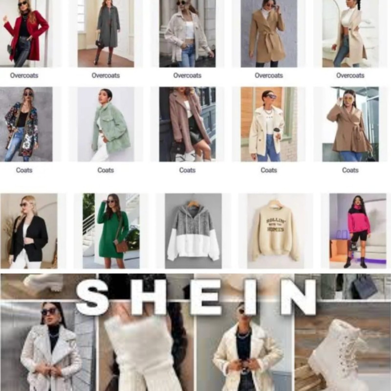 Lote de Ropa de Invierno Shein al por Mayor – Stock Surtido