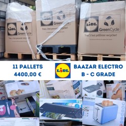 Lote de devoluciones de Lidl: Electrodomésticos, bazar y más