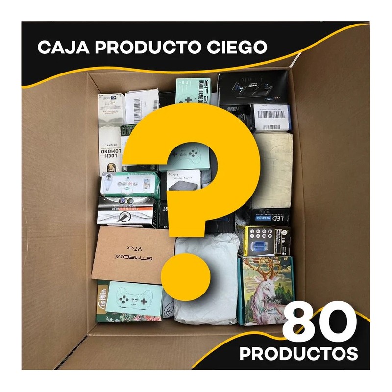 Caja producto ciego