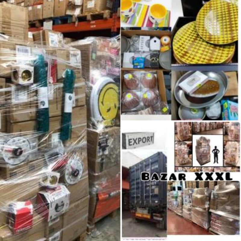 Camión completo de bazar y liquidación – Venta al por mayor