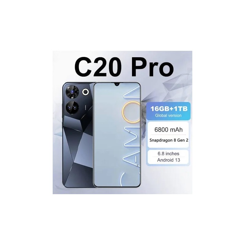 C20 Pro 16+1TB Smartphone