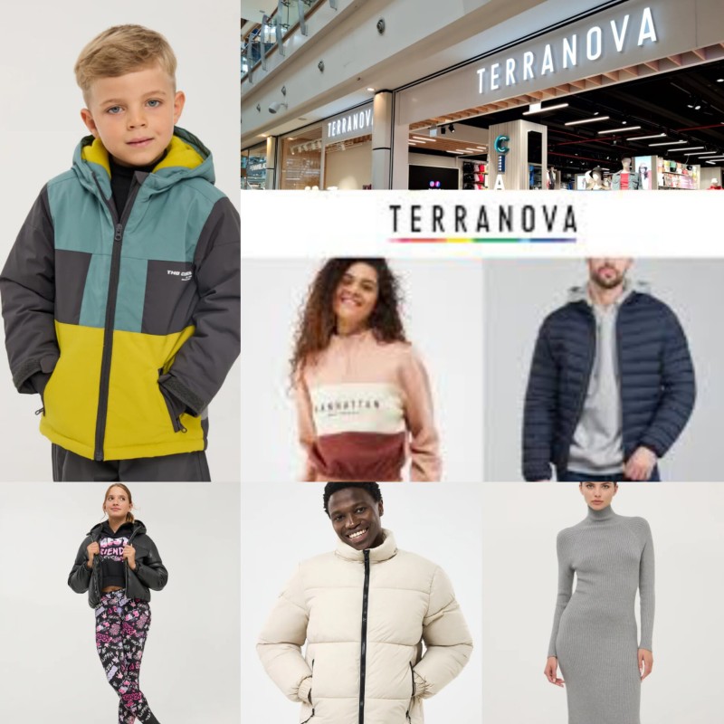 Terranova Abbigliamento Invernale  Lotto all'ingrosso.