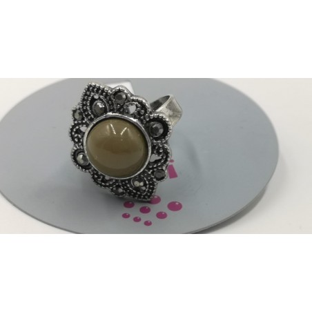 Anillo vintage piedra