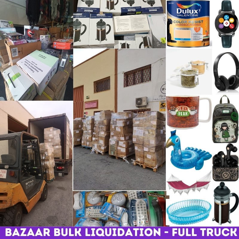 Bazaar Truck - Stock di liquidazione all'ingrosso