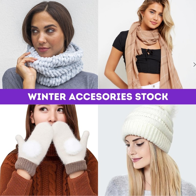 Wholesale Winter Accessories Lot | Scarves, Gloves and More