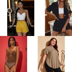 Ropa de Shein Verano stock palet nuevo