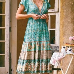 Wholesale bohemian dresses from India – Assorted stock