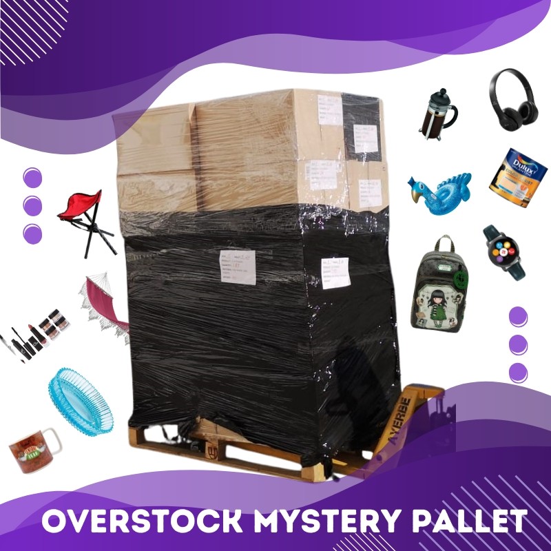 Mysterious Overstock Pallet – Bulk Wholesale Liquidation