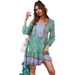 Wholesale Lot of Boho Beach Dresses – Caftan Style