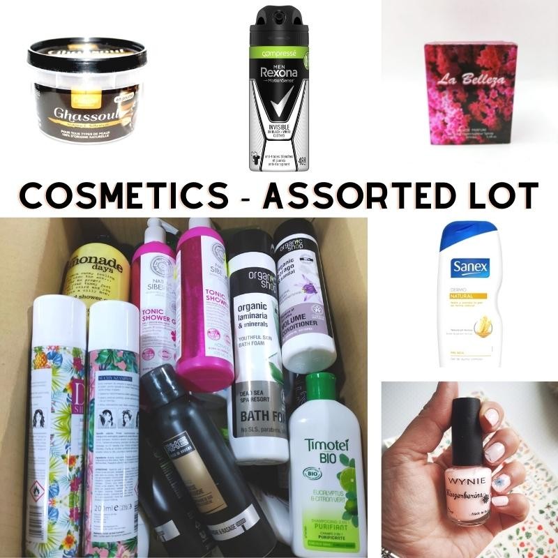 Lote Cosmética al por Mayor – 500 Unidades de Stock Europeo