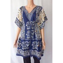 Lote Vestidos Kaftan India al por Mayor – 350 Unidades Surtidas
