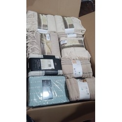 Wholesale Lot of Blankets and Duvet Covers – 45-Piece Home Textile Mix