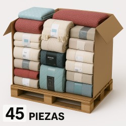 Wholesale Lot of Blankets and Duvet Covers – 45-Piece Home Textile Mix