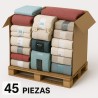 Wholesale Lot of Blankets and Duvet Covers – 45-Piece Home Textile Mix