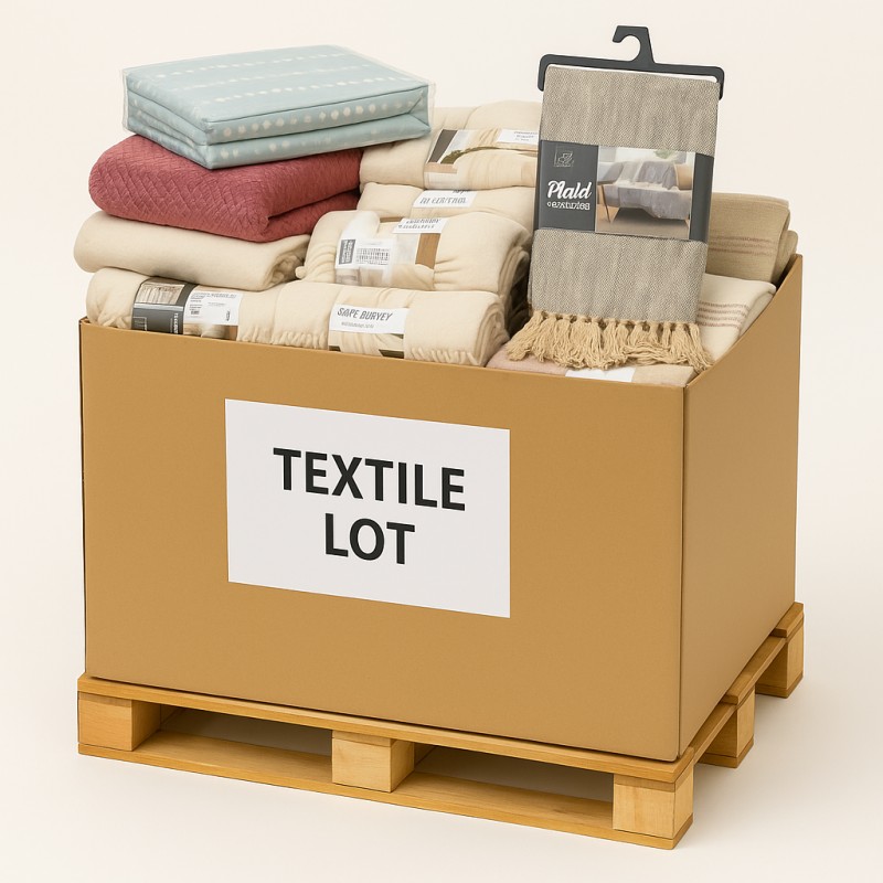 Lote de Mantas y Fundas Nórdicas al Por Mayor – Mix Textil Hogar 45 Piezas