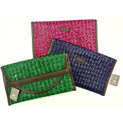 Lote de Carteras y Bolsos de Rafia al por Mayor – 60 Unidades Surtidas