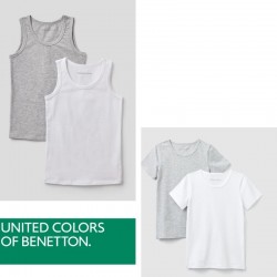 Wholesale Kids’ Underwear Lot – Benetton Cotton Shirts & Briefs