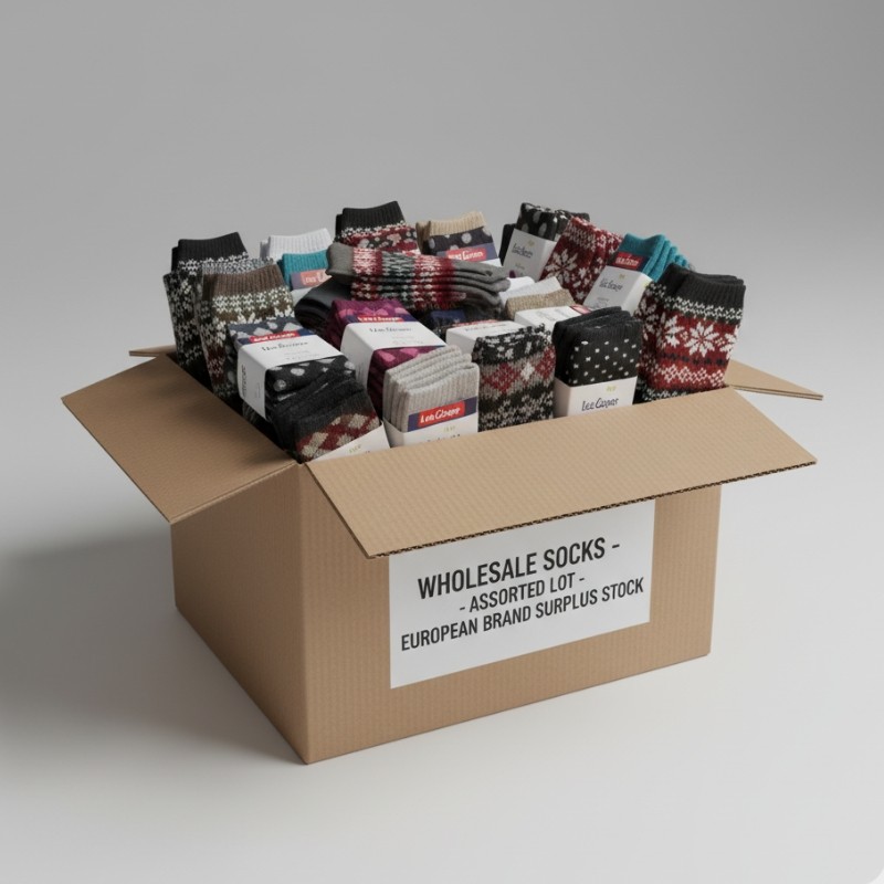 Wholesale Sock Lot – Mixed Packs for Men and Women (All Sizes)