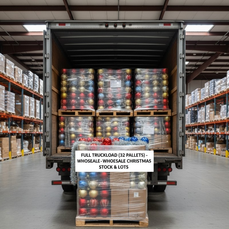 Stock Ingrosso Decorazioni di Natale – Pallet in Offerta