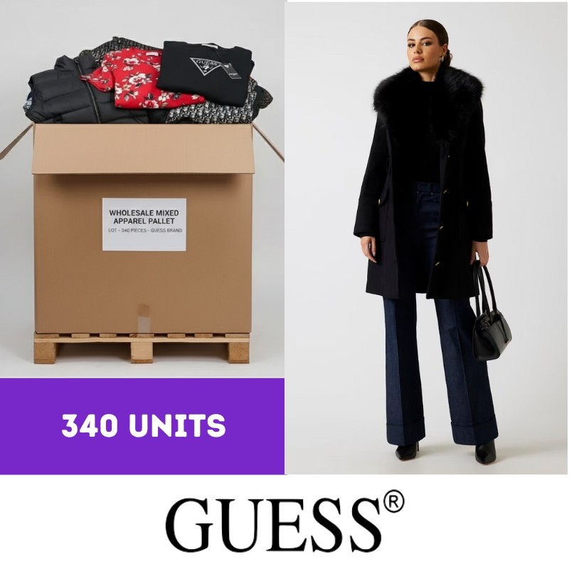 Wholesale Guess Winter Clothing – Mixed Lot for Women & Men
