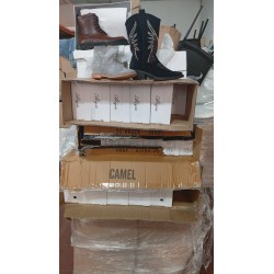 Palet de Calzado de Mujer – Botas y Zapatos por Lotes
