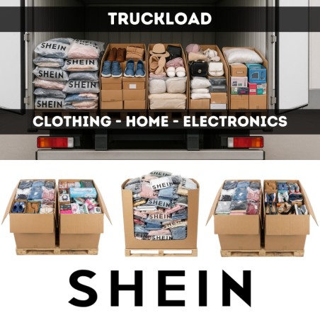 Camión de productos Shein...