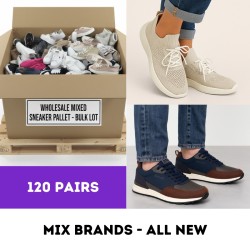 Pallet di Calzature Nuove all’Ingrosso – Sneakers Assortite per Rivendita