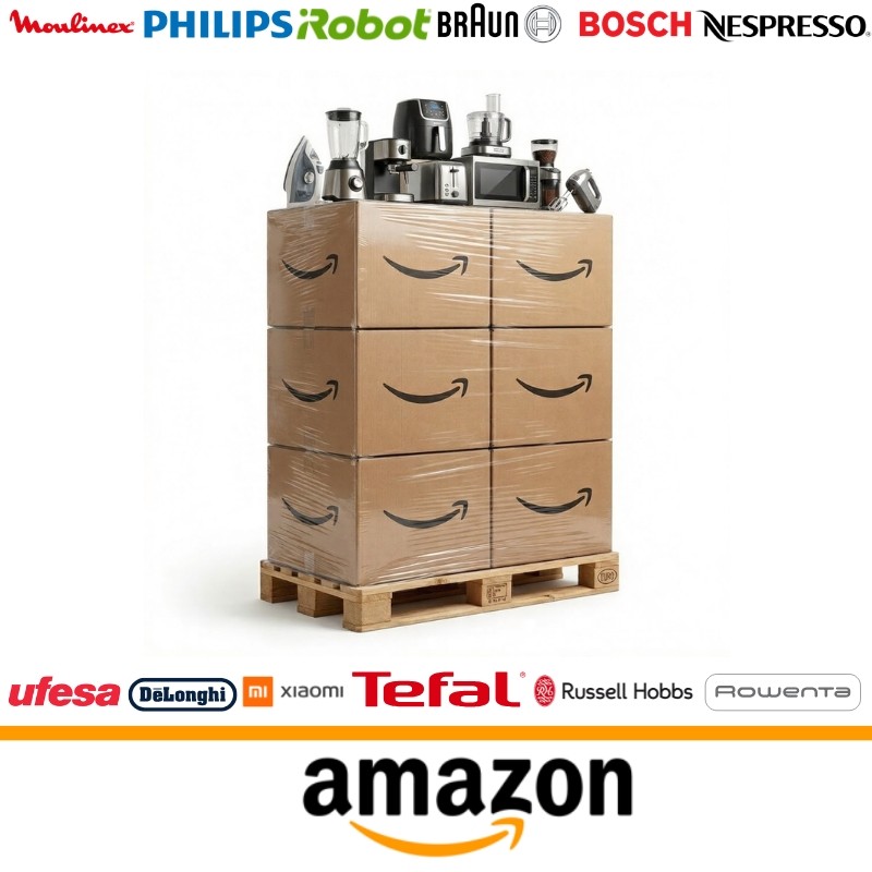 Pallet Amazon Elettrodomestici Casa e Cucina – Resi Clienti (Non Controllati)