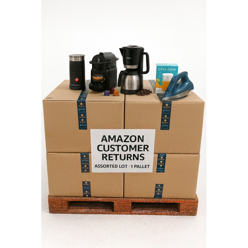 Pallet Elettrodomestici Amazon Resi – Lotto Chiuso Non Verificato