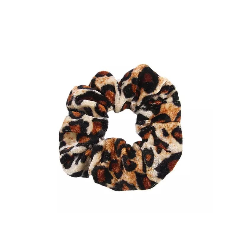 Scrunchies con stampa animalier