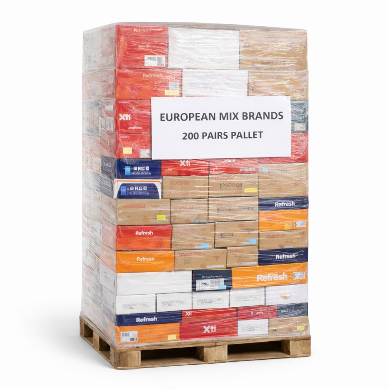 Pallet di Calzature all’Ingrosso – Stock Retail Nuovo