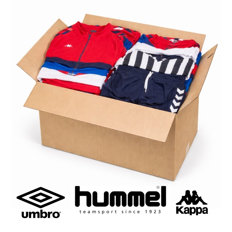 Lote de Ropa Deportiva Retro de Marca – 23 Piezas