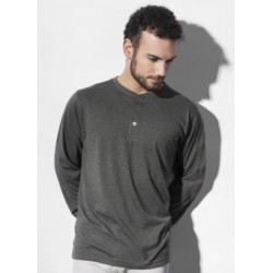 Caja Camisetas Básicas Hombre Manga Larga – 86 Piezas