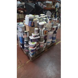 Pallet di vernici all'ingrosso – Mix oltre 150 unità