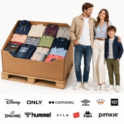Ropa de Marca al por Mayor – Palet 500 Prendas