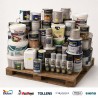 Palet de pinturas al por mayor – Mix de más de 150 unidades