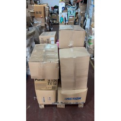 Palet de productos de limpieza al por mayor – Más de 300 unidades