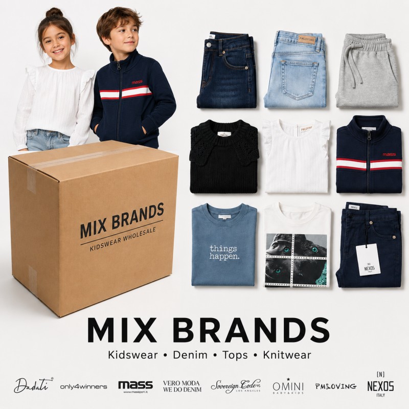 Wholesale branded children’s clothing lot – Mixed seasons