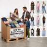 Clothing Pallet for Men, Women and Children  mix brands – 300 Pieces