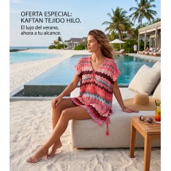 Vestidos Kaftan Hilo tejido...
