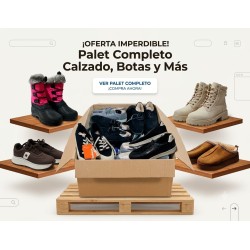 Wholesale liquidation footwear MIX 340 pallet